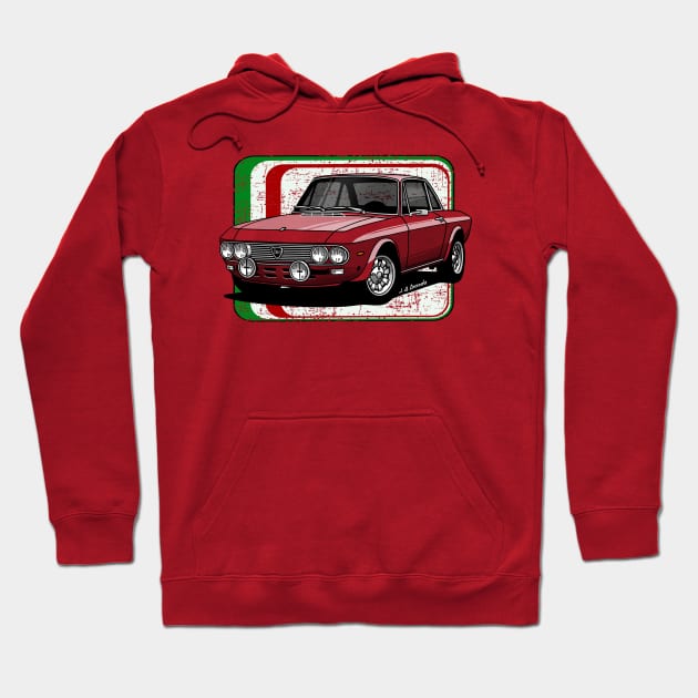 The iconic beautiful italian "haute couture" sports car Hoodie by jaagdesign